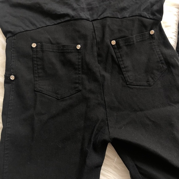 Women’s size xl black skinny maternity pants - Picture 4 of 4